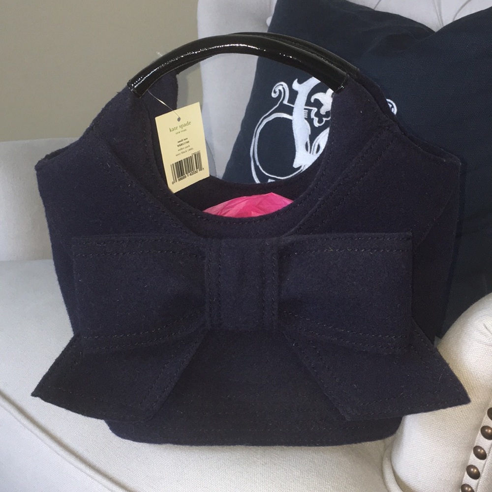Kate Spade Tate Bag Navy/Black NWT